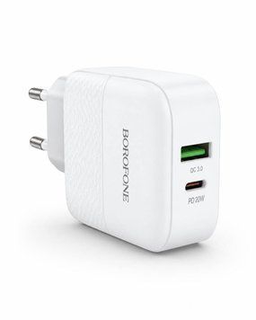 Блок Home Charger 3.A 2U Borofone BA46A 1шт 00000002398 фото