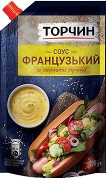 Соус Торчин французький 200г. / 30шт 00000000630 фото