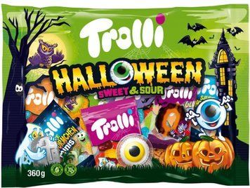 Желейки Trolli Halloween sweet&sour 360г (19*minis) 270 фото