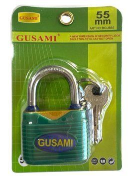 Замок Навісний GUSAMI 55мм 4 ключа 1 шт (Хорошоп) 00000001781 фото