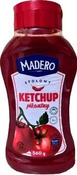 Кетчуп Madero pikantny 560 г./ 12 шт 00000000613 фото