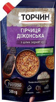 Торчин гірчиця Діжонська 130г 24 шт (Хорошоп) 00000001671 фото