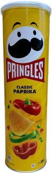 Чіпси Pringles Classic Paprika 200г. / 19 шт 00000000829 фото