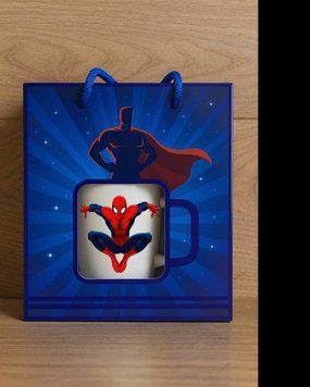 Чашка подарункова Spider-Man ZH-141 1шт 00000001201 фото