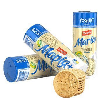 Печиво Ярич Марія йогурт 155г. / 35 шт (Хорошоп) 233 фото