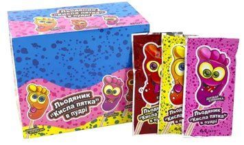 Льодяник Кисла П'ятка 10г./ 48 шт 00000001377 фото