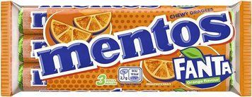 Жувальне драже MENTOS Fanta 3*37.5г / 25шт (Хорошоп) 93 фото