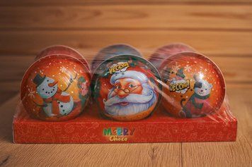 Яйце New Year Ball 90 г. / 6 шт 00000001585 фото