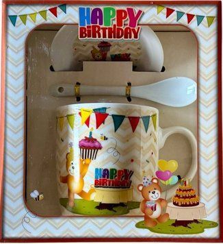 Чашка подарункова більша "Happy Birthday" НК2092 1шт 00000001194 фото