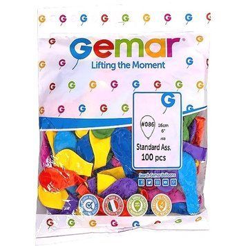 Шарік 16см "Gemar"100 шт 144 фото