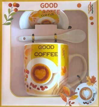Чашка подарункова більша "Good Coffe"НК2086 1шт 00000001193 фото