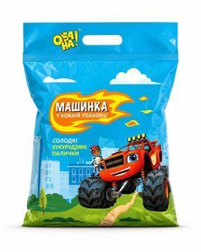 Кукурудзяні палички CARS 100г / 15 шт 00000002353 фото