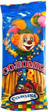 Соломка солодка 40 г ./60 шт 201 фото