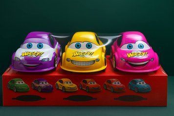Машинки Woow Lucky car 40 г./ 6 шт 00000001400 фото