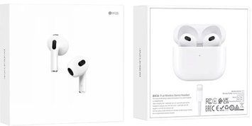 Навушники bluetooth TWS Borofone BW26 1шт 00000001028 фото