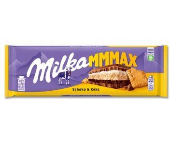 Шоколад Milka Schoko & Keks 300г. / 12шт 454 фото