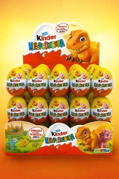 Шоколад Kinder Сюрприз Динозаври 20г. / 72шт 443 фото