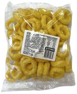 Кільця кукурудзяні зі смаком Сметана та зелень 70г/.25 шт 424 фото