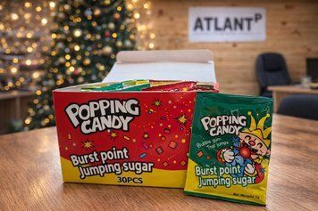 Жуйка Popping Candy+cтріляючий цукор 7г / 30 шт 298 фото