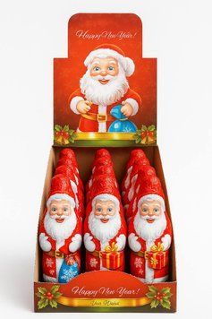 Фігурка середній Santa Surprise 60 г / 12 шт (Хорошоп) 123456789 фото