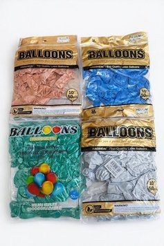 Шарік 19см "Balloon" 50 шт (018-JSQ-1) 144 фото
