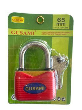 Замок Навісний GUSAMI 65мм 4 ключа 1 шт (Хорошоп) 00000001782 фото