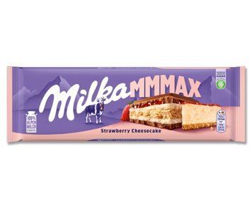 Шоколад Milka strawberry Cheesecake 300г. / 12шт 456 фото