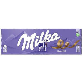 Шоколад Milka Alpin Milk коробка 250г. / 14шт 456 фото