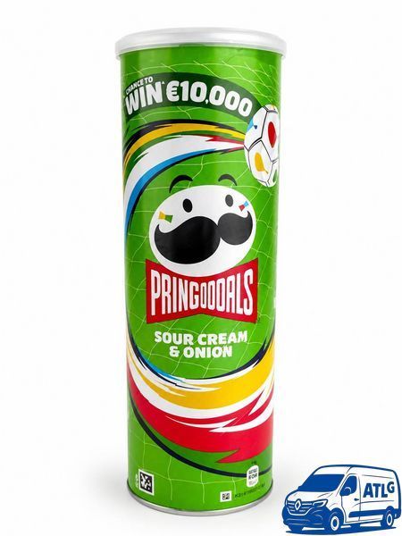 Чіпси Pringles sour cream&onion 165г. / 19 шт 00000000842 фото