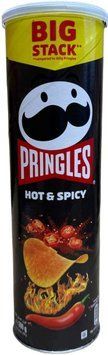 Чіпси Pringles Hot&Spicy 200г. / 19 шт 00000000826 фото